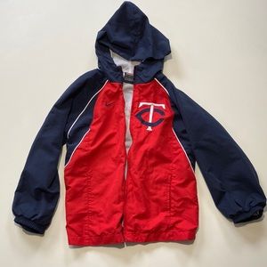 EUC Nike Minnesota Twins mesh lined windbreaker